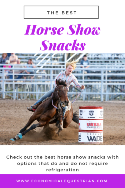 The best horse show snacks